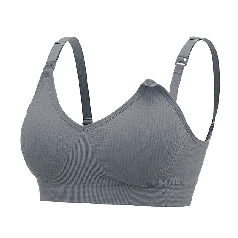 European And American New Push Up Buckle Wireless Nursing Underwear