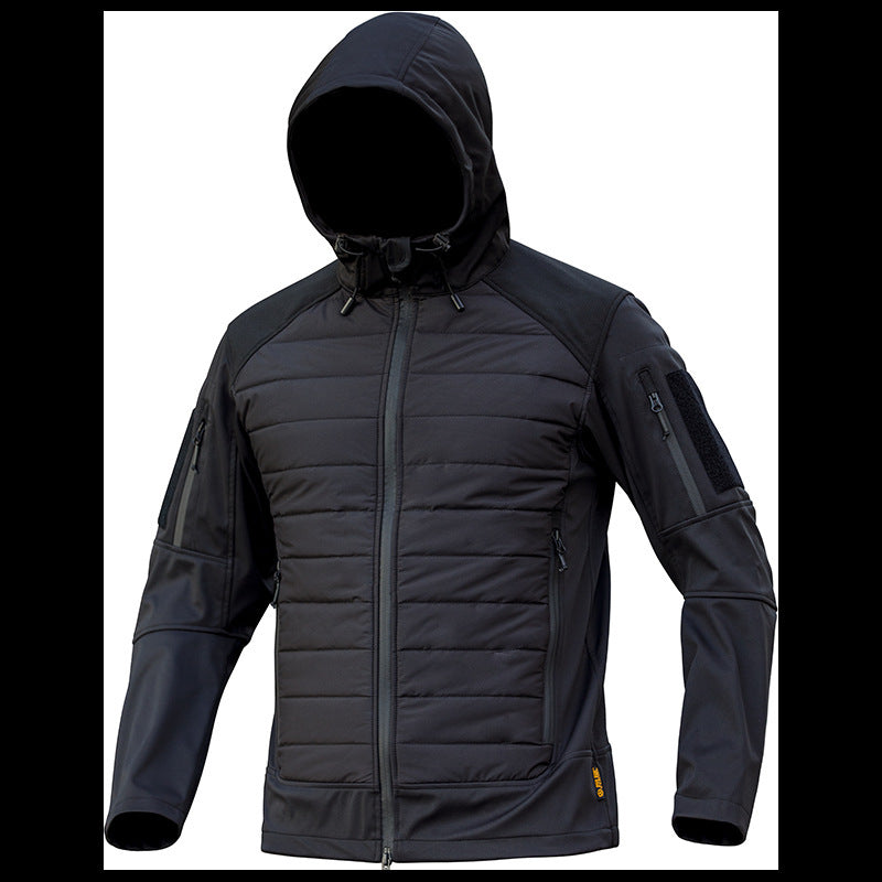 Men's Camouflage Jacket Commuter Cotton-padded Coat