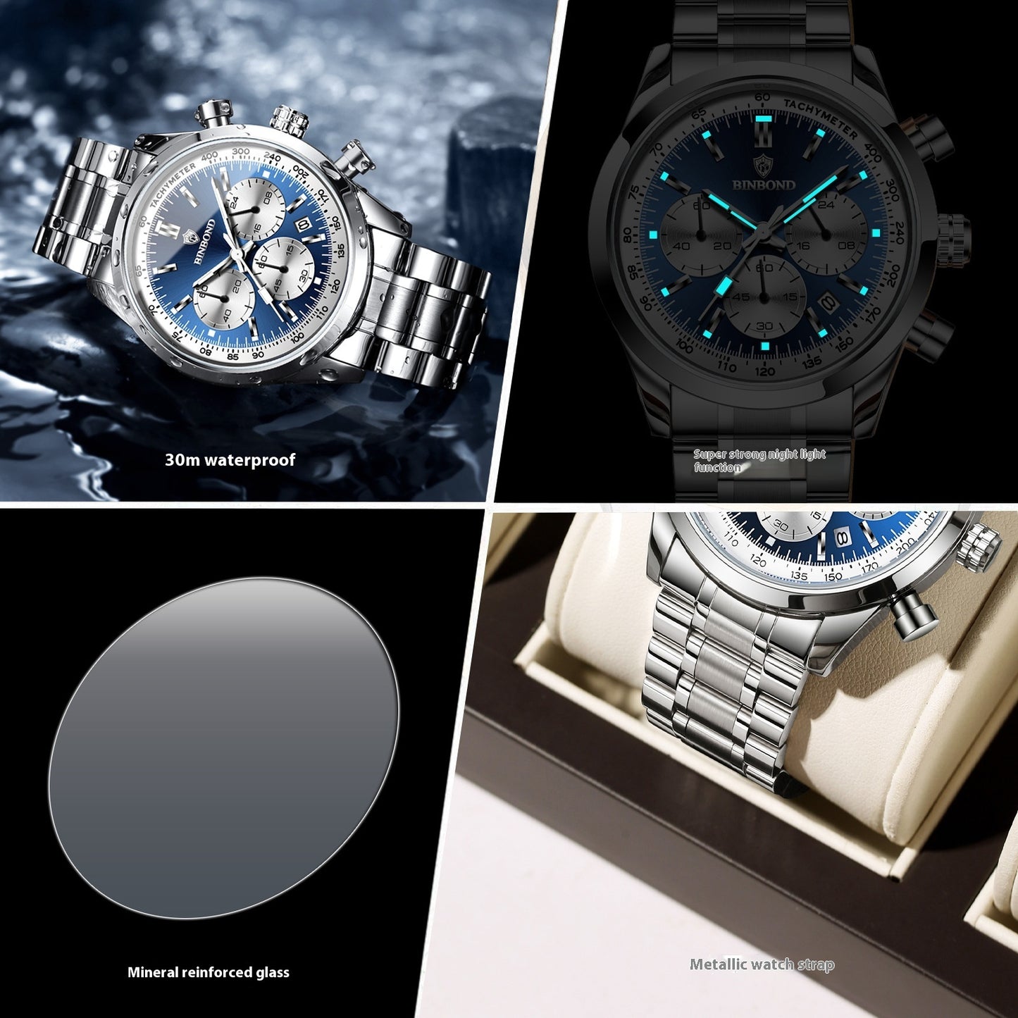 Waterproof Student High-end Male Quartz Watch