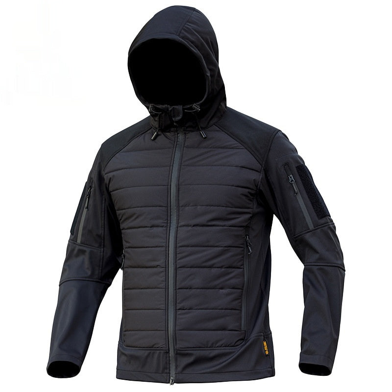 Men's Camouflage Jacket Commuter Cotton-padded Coat
