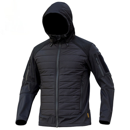 Men's Camouflage Jacket Commuter Cotton-padded Coat