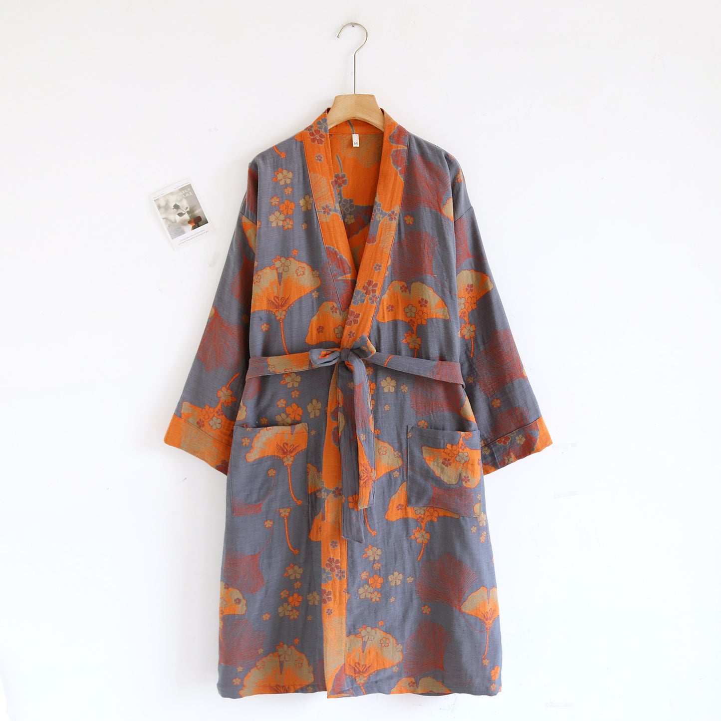 Spring And Autumn Thin Cotton Retro Loose Home Wear