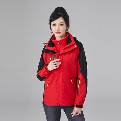 Shell Jacket Men's Three-in-one Fleece