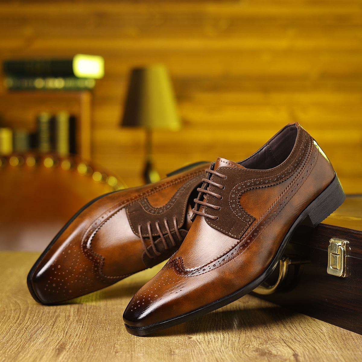 Men's Casual All-matching Vintage Leather Shoes