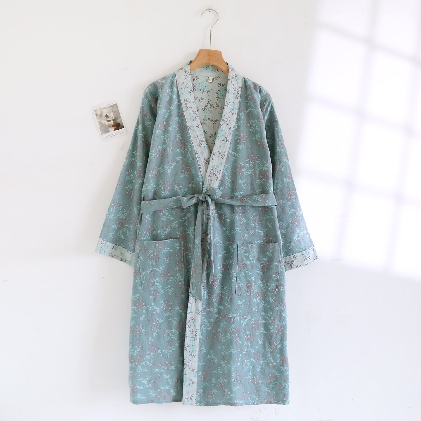 Spring And Autumn Thin Cotton Retro Loose Home Wear