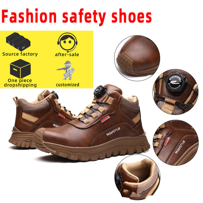 Men's Anti-smashing And Anti-penetration Non-slip Wearable Shoes
