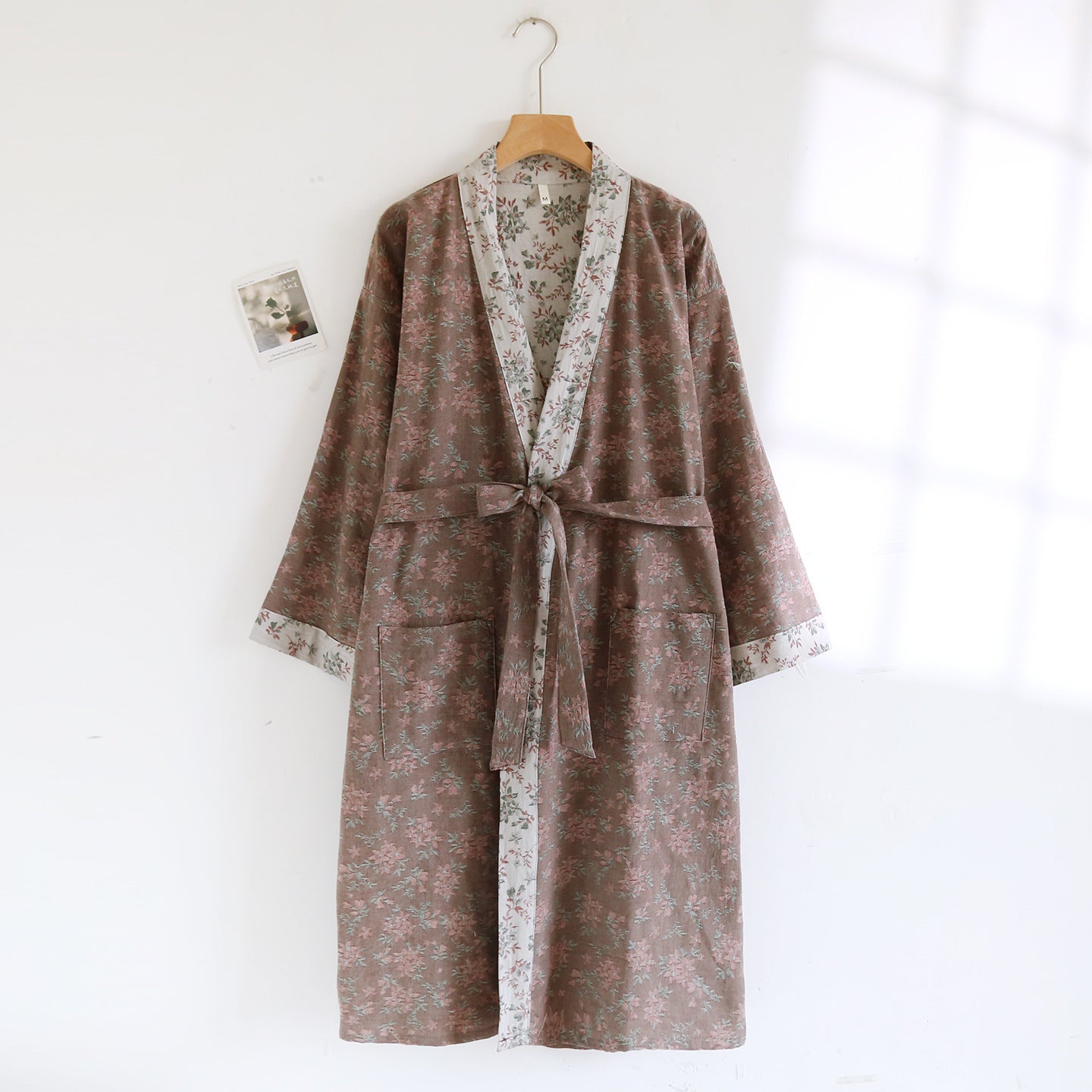 Spring And Autumn Thin Cotton Retro Loose Home Wear