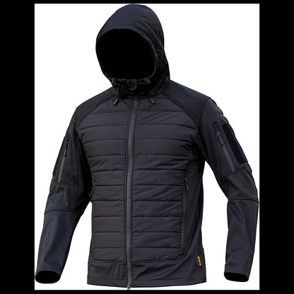 Men's Camouflage Jacket Commuter Cotton-padded Coat