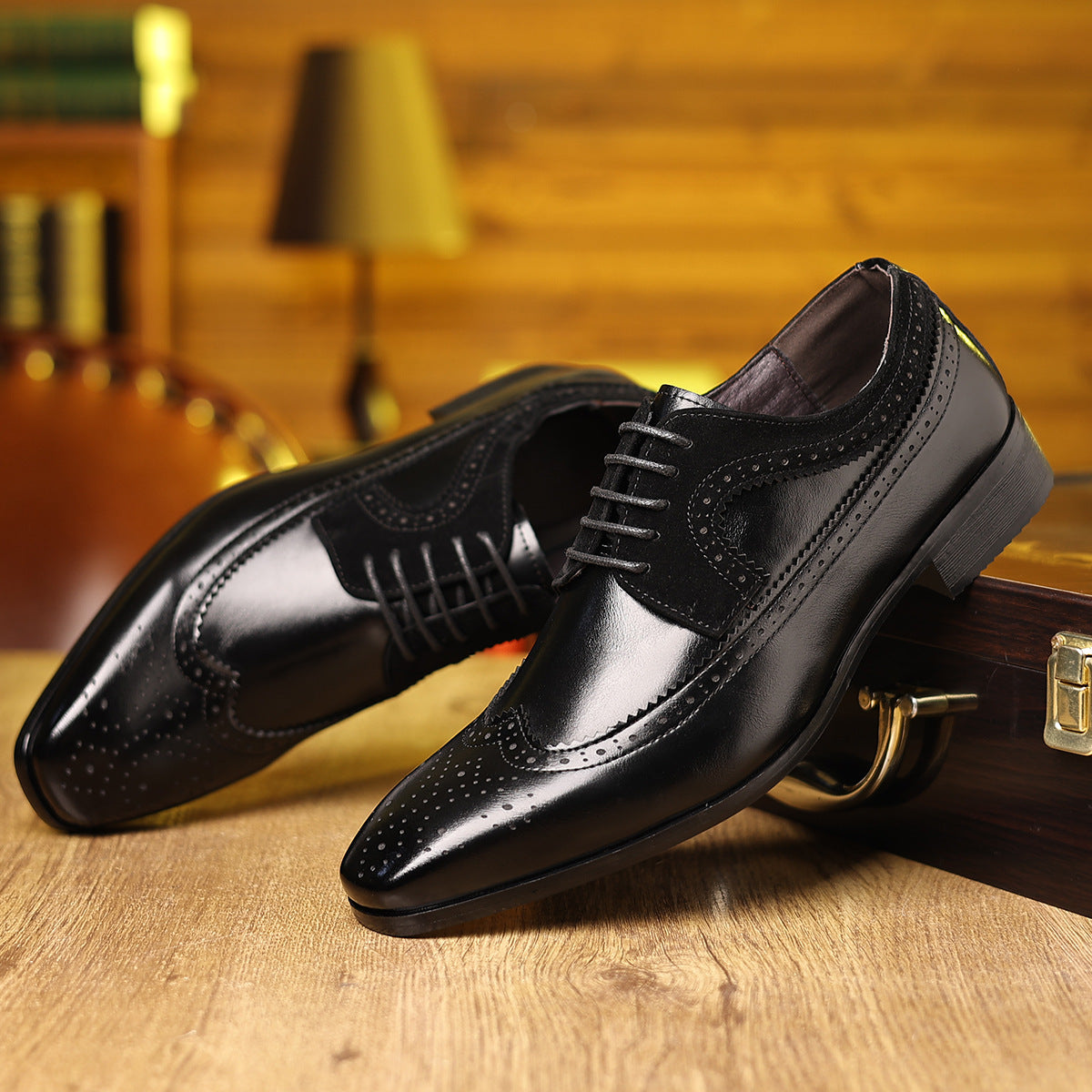 Men's Casual All-matching Vintage Leather Shoes