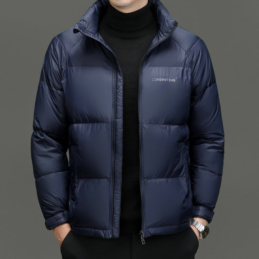 Men's High-end Stand Collar Coat Super Thick