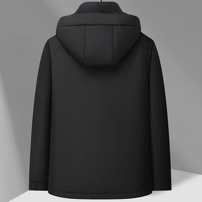 Outdoor Same White Duck Down Hooded Jacket
