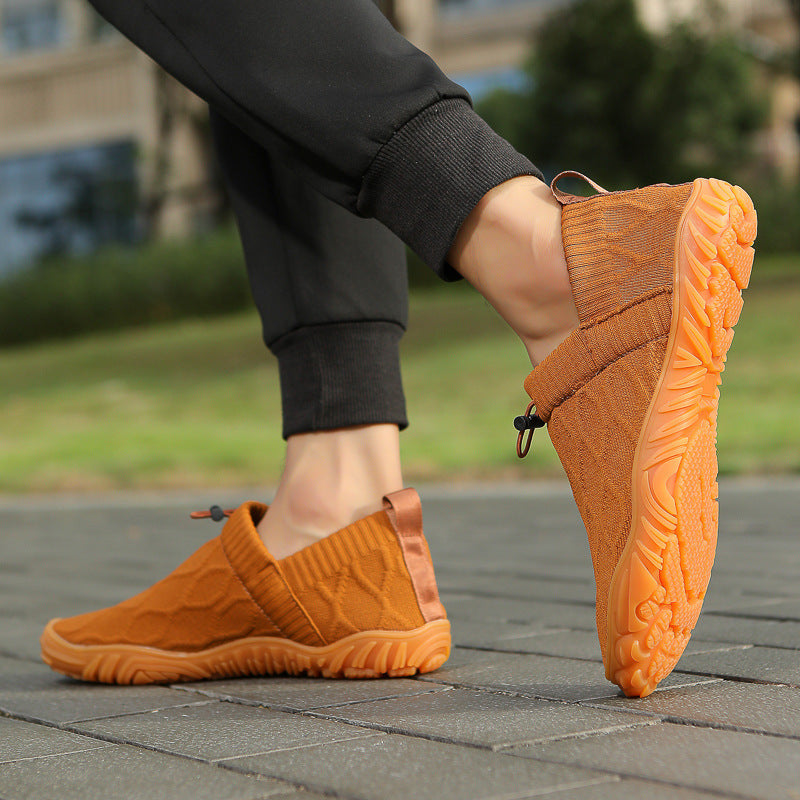 Outdoor Running Exercise Warm Sweat-absorbent Walking Shoes