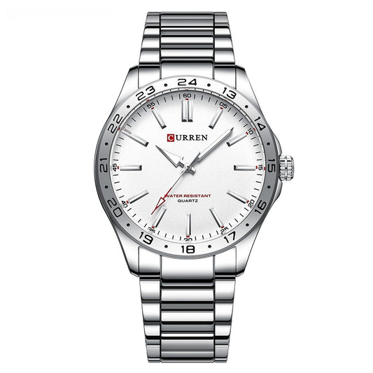 Carryan Men's Steel Belt Quartz Watch