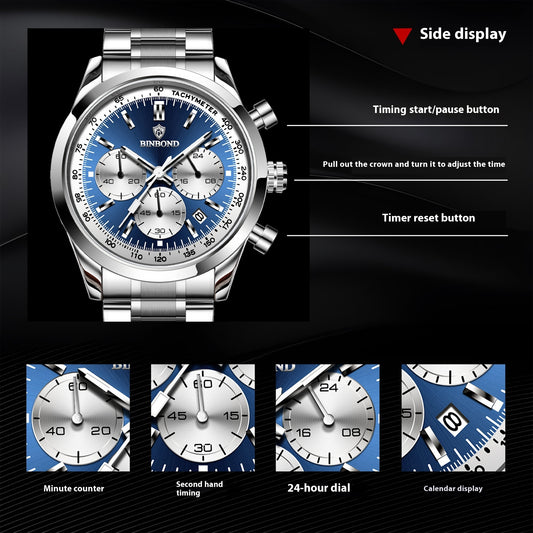 Waterproof Student High-end Male Quartz Watch