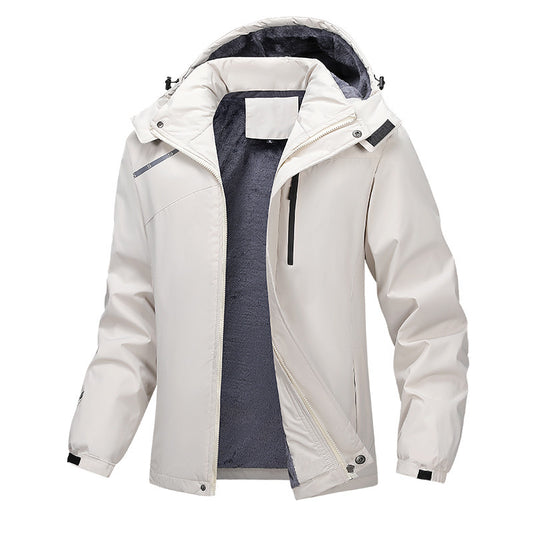 Plus Size Loose And Warm Coat For Men