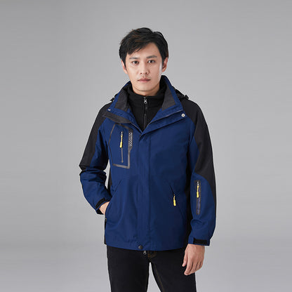 Shell Jacket Men's Three-in-one Fleece