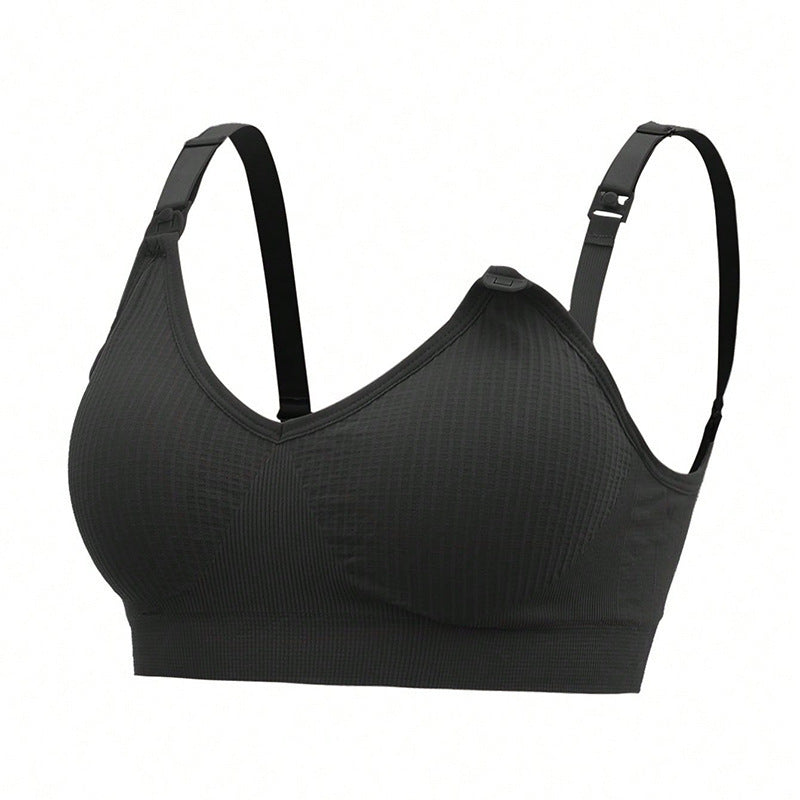 European And American New Push Up Buckle Wireless Nursing Underwear