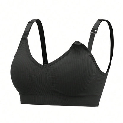 European And American New Push Up Buckle Wireless Nursing Underwear