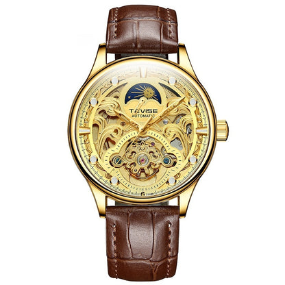 Waterproof Business Leisure Automatic Belt Men's Mechanical Watch