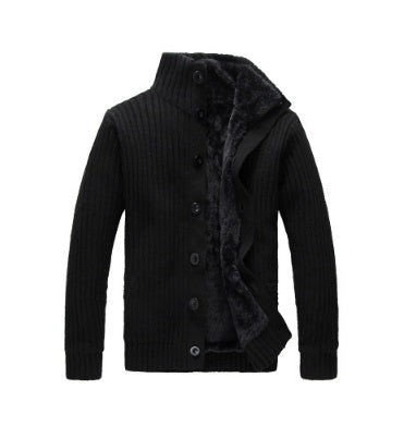 Sweater Men Coats Winter Warm Shirt Thick Jacket